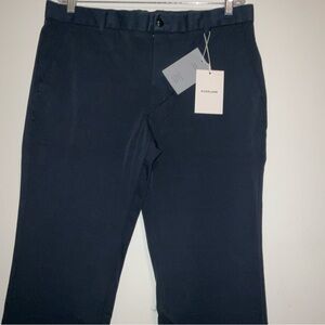 EVERLANE The Performance Chino Uniform in Deep Navy Golf Pants size 36x30 NWT